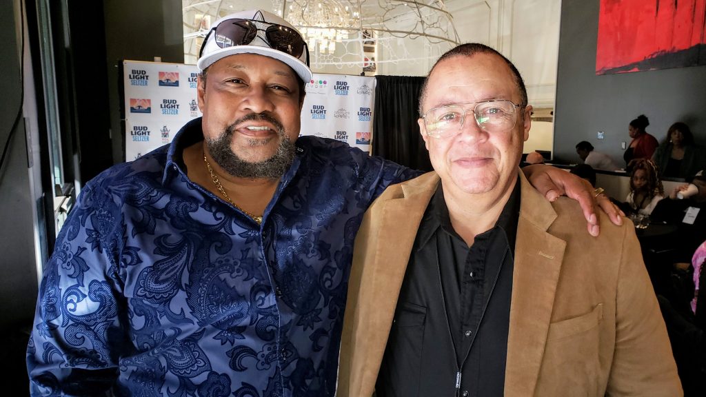 Victor Willis, vocalist for The Village People and Caleb Quaye, legendary guitarist for Elton John and Hall & Oates